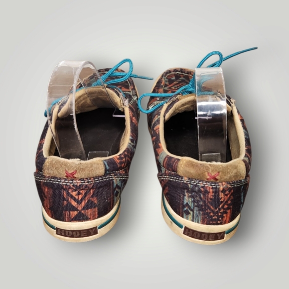 Twisted X Hooey Loper Aztec Womens Size 7.5 M Southwestern Cowgirl Colorful - Picture 5 of 14